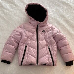 Nike Light Pink Hooded Jacket